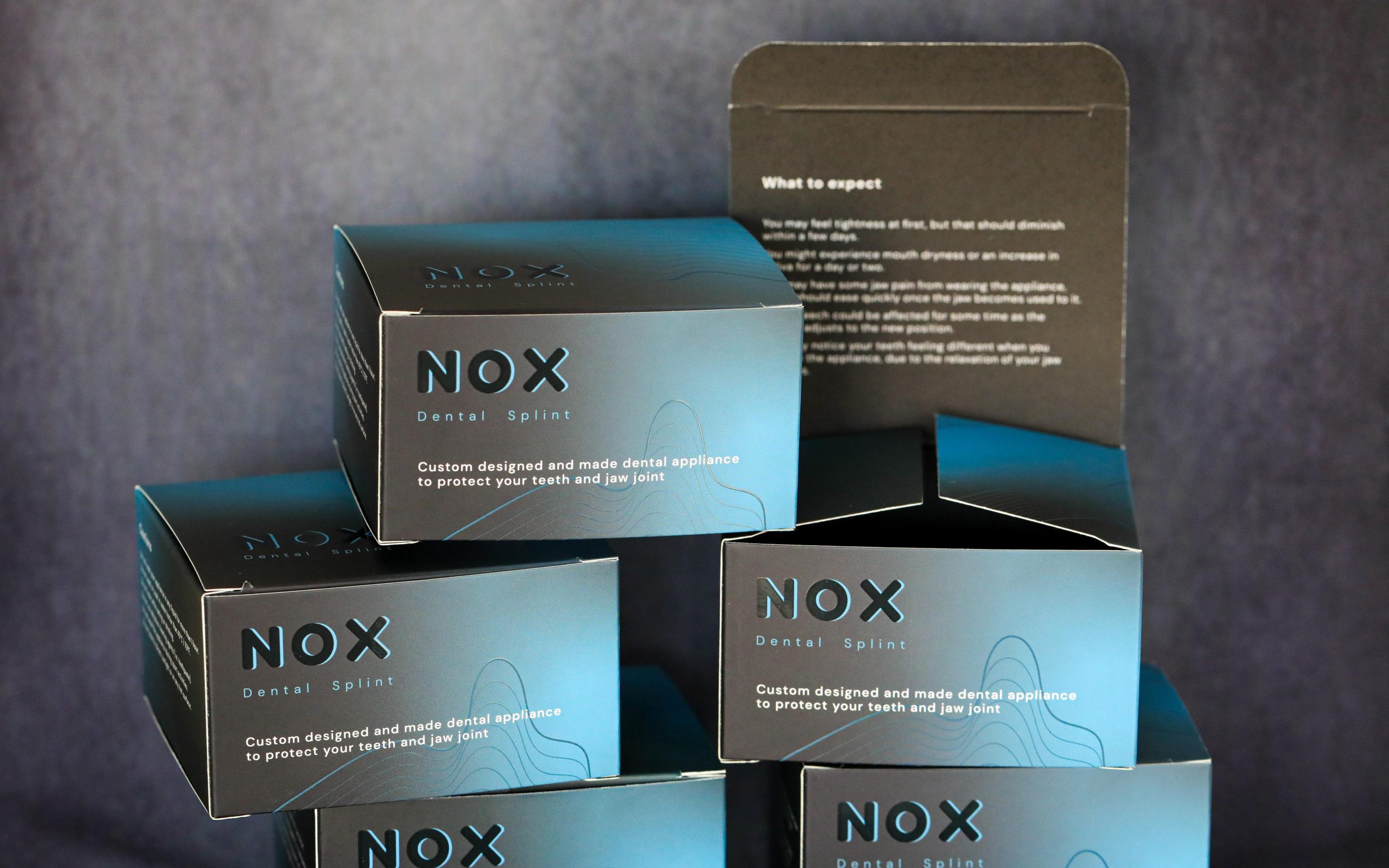 Nox Occlusal dental splints boxes